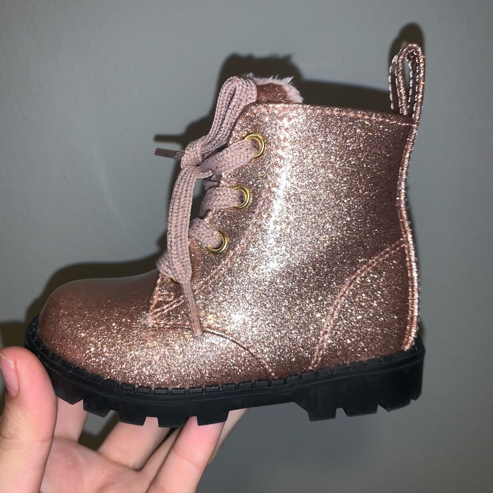 TWO pairs of baby girl boots💕